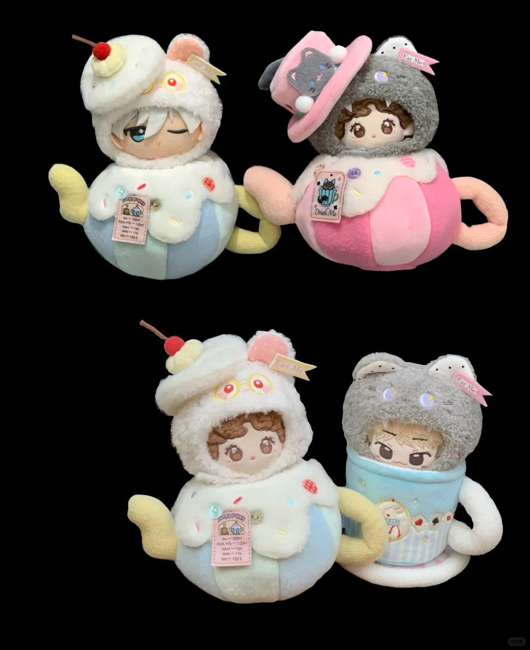 ぬい服］10cm 無属性 ぬいぐるみ用 お洋服【下午茶 茶壶】 – candymoon