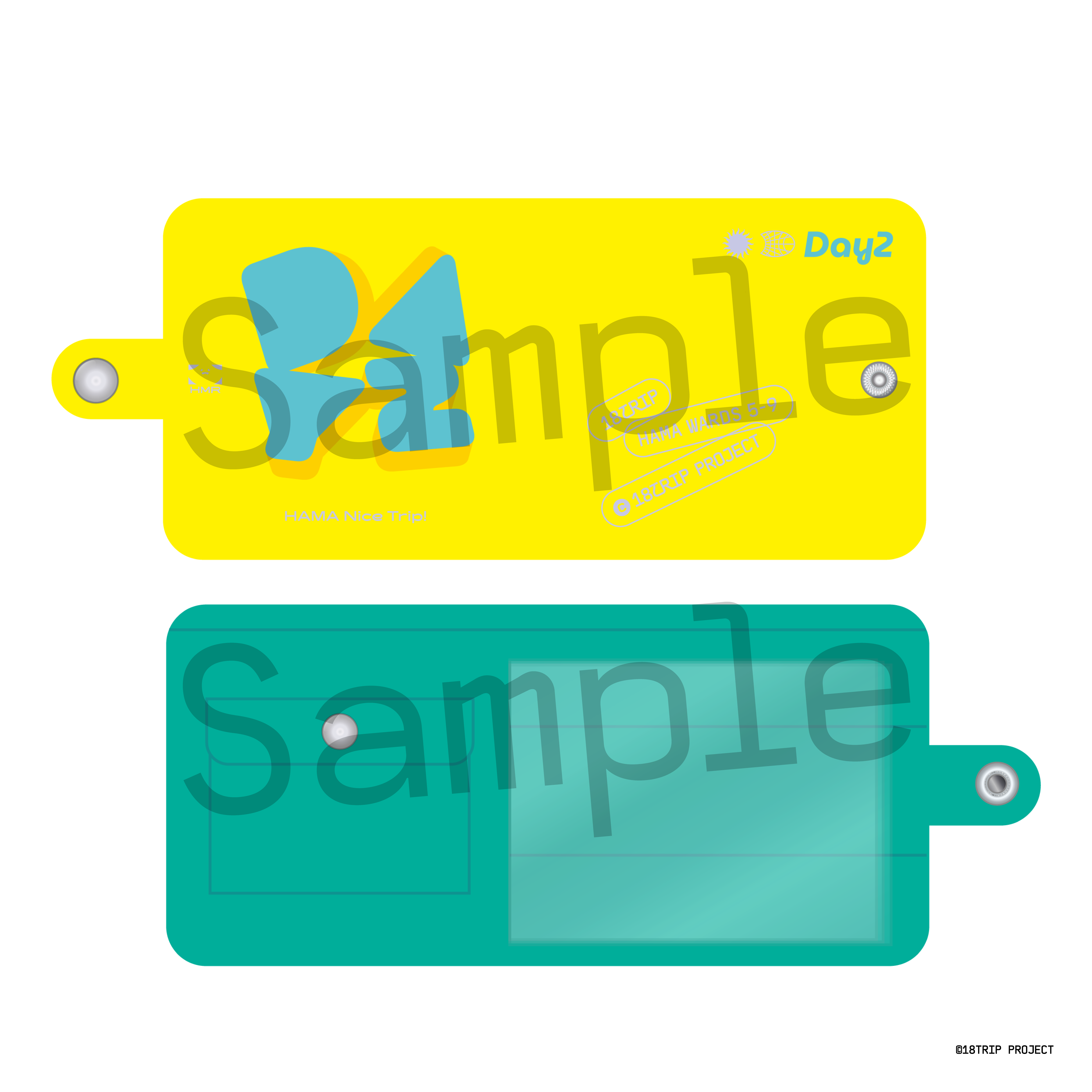 鹿礼光 HAMA NICE TRIP 缶バッジ×7個 18TRIP エイトリ 鹿礼光