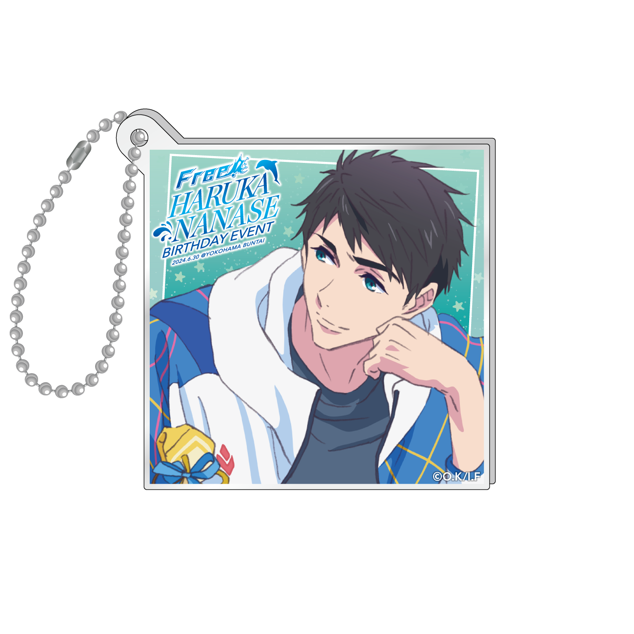 Free! クリアしおり 七瀬遙 KAエスマ文庫 C93 希少品 希少】Free! 七瀬