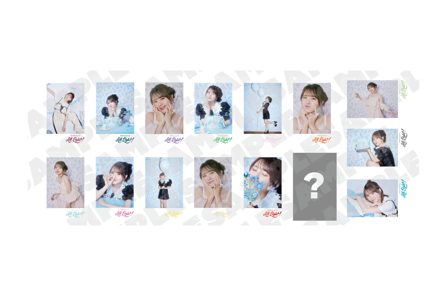 ランダムチェキカード【鬼頭明里 5th Anniversary LIVE「All Light