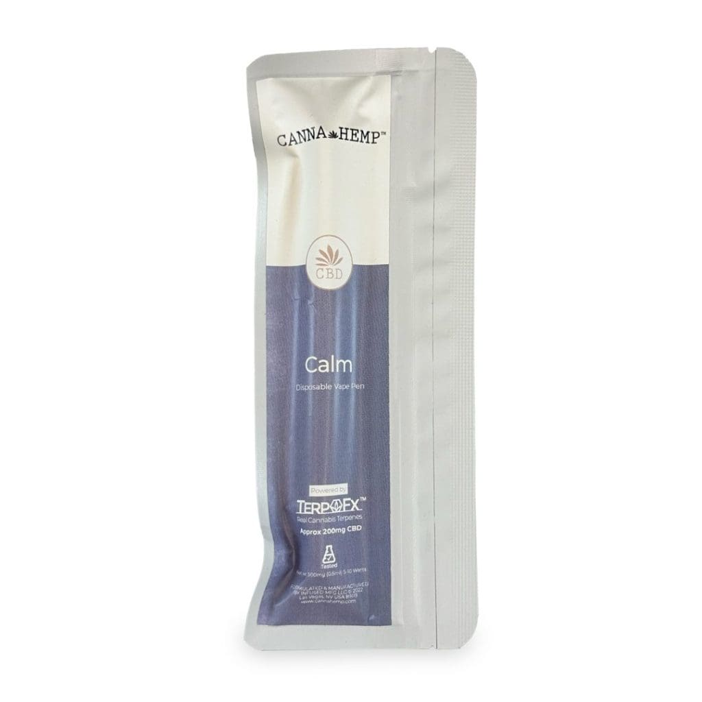 Shop Canna Hemp Calm CBD Disposable Vape Pen Online | CannaBuddy