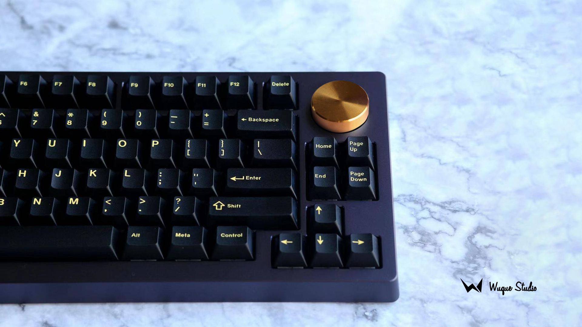 Mammoth75 with Aluminum PVD Bottom – CannonKeys