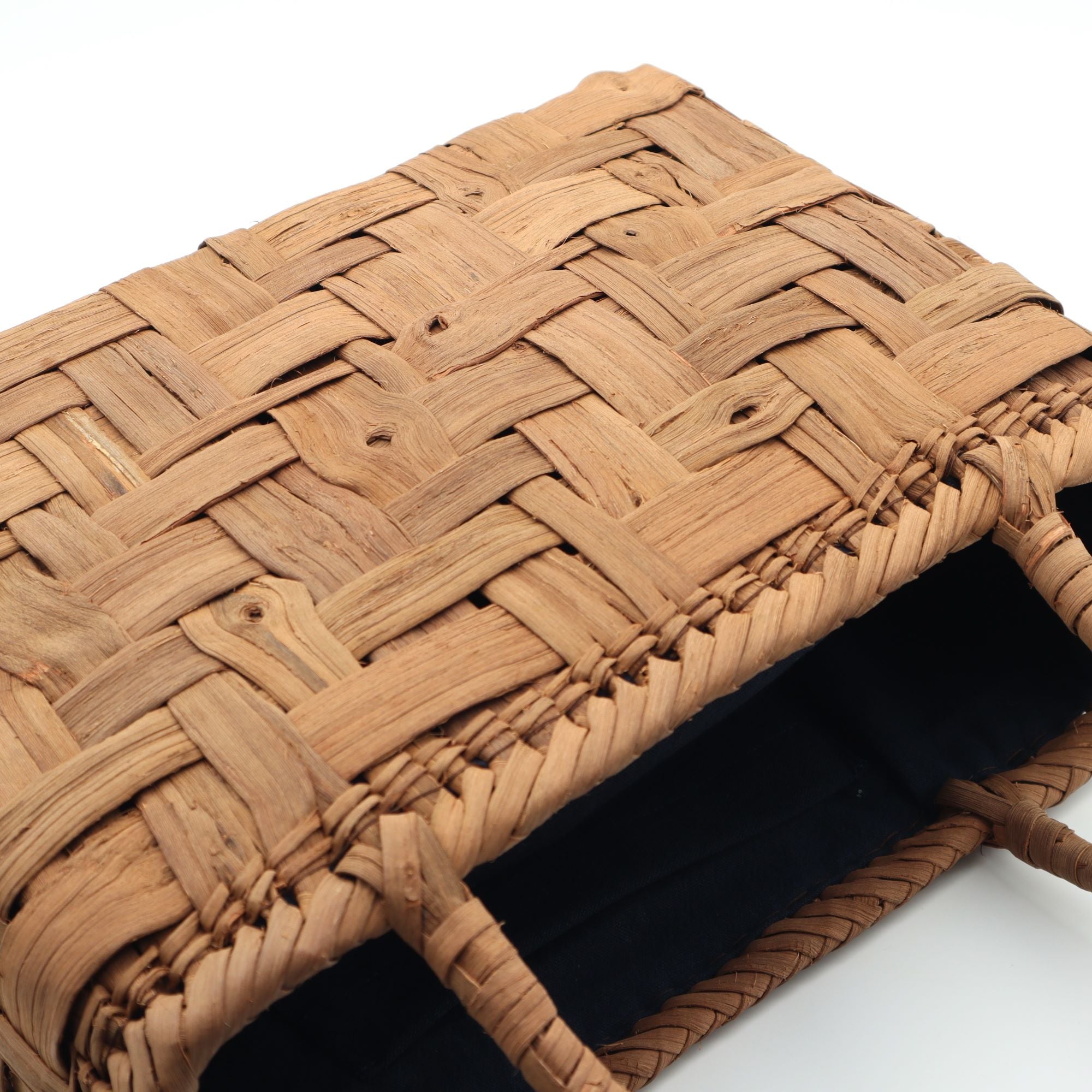 国産山葡萄かご 網代太ひご 国内採取国内製作 お修理可能 母娘孫3世代