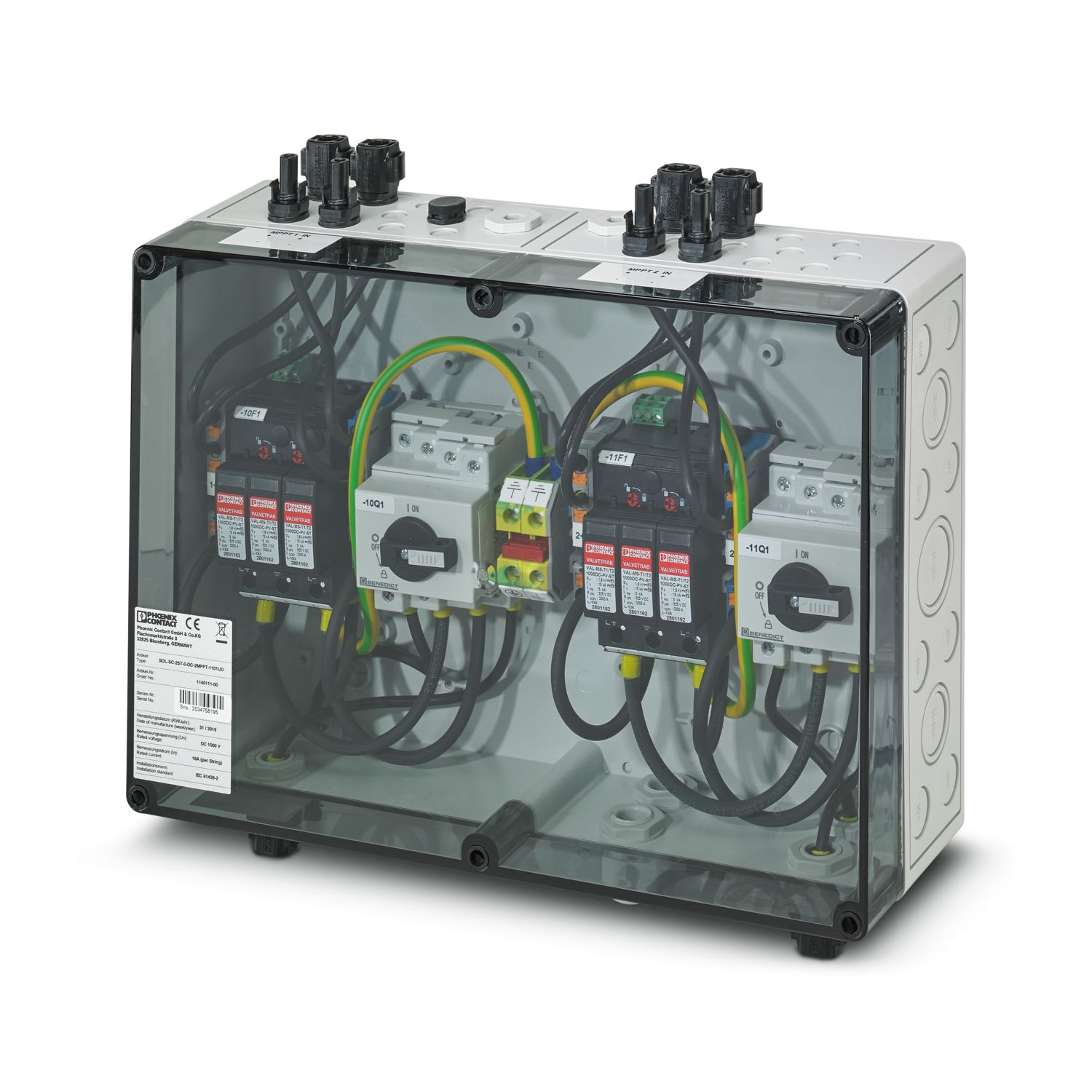 SOL-SC-2ST-0-DC-2MPPT-1101UD - Generatoranschlusskasten - 1140111