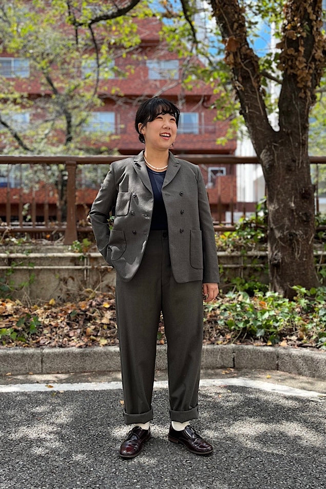 Styling]Nigel Cabourn WOMAN THE ARMY GYM NAKAMEGURO STORE 2023.9