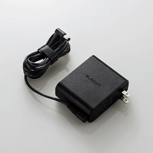 エレコム ACDC-1965FUBK ノートパソコン用ACアダプタ(回転スイング