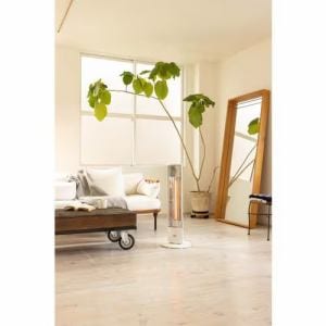 アラジン AEH-GM904N W グラファイトヒーター ホワイト 自動首振り