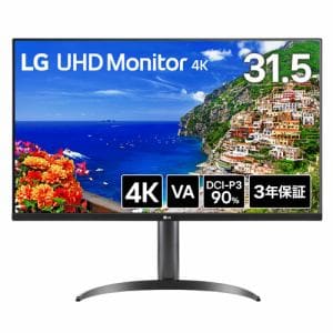 LGエレクトロニクス 32UR550K-B 31.5型 UHD Monitor 4K DCI-P3 90% HDR