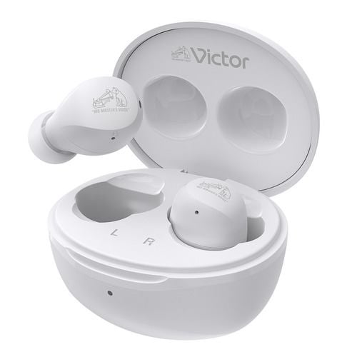 JVCケンウッド HA-A6T-W 完全ワイヤレスイヤホン Bluetooth対応 防水