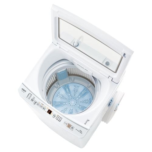 アクア 全自動洗濯機 洗濯：7.0kg 簡易乾燥 幅56cm 3Dアクティブ洗浄