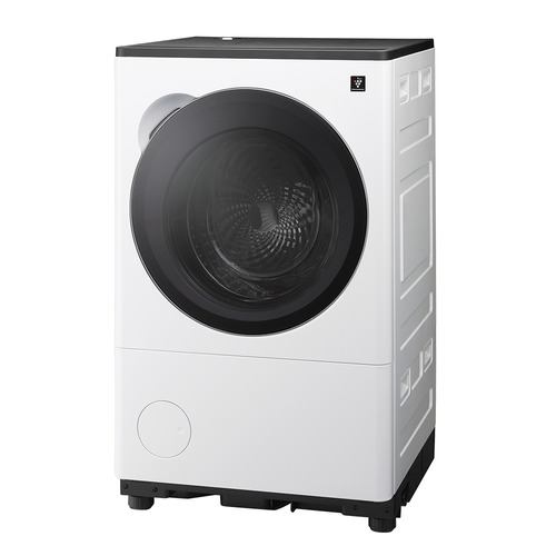 シャープ ES-8XS1-WR ドラム式洗濯機 右開き 洗濯8.0kg 乾燥4.0kg 幅