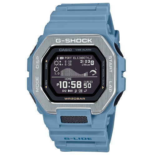 カシオ GBX-100-2AJF G-SHOCK G-LIDE 20気圧防水 モバイルリンク機能