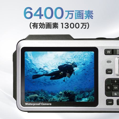 Bluemake TT-WD1300 防水コンパクトデジタルカメラ 防塵 耐衝撃