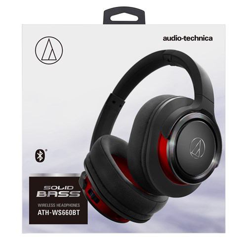ヘッドホン オーディオテクニカ ATH-WS660BT BRD ワイヤレスヘッドホン