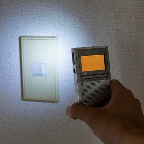 東芝 TY-SCR70(S) ポケットラジオ AUREX(オーレックス) シルバー