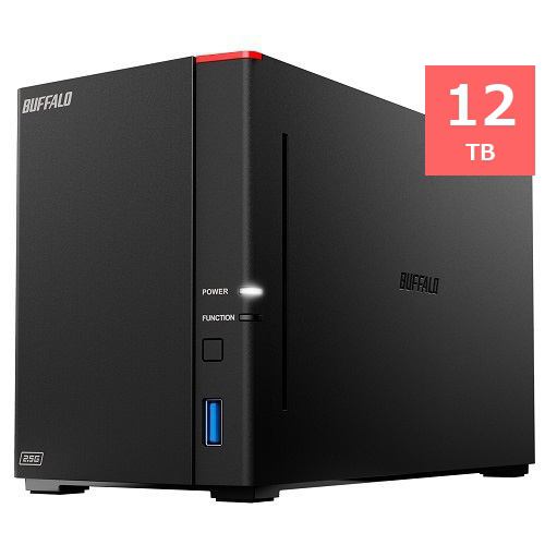 BUFFALO HD-SQS8U3-A 外付けHDD SeeQVault対応 8TB ブラック HDSQS8U3A