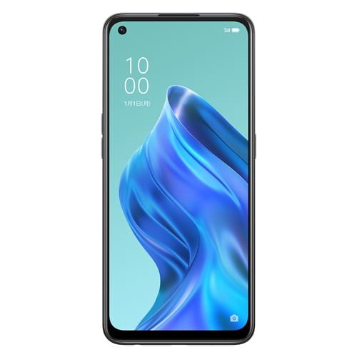 OPPO CPH2199 BK SIMフリースマートフォン Reno5 A シルバーブラック