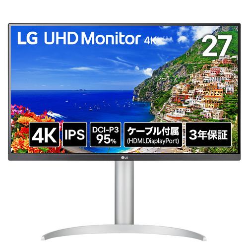LGエレクトロニクス 27UP650K-W 27型 LG UHD Monitor 4Kモニター IPS