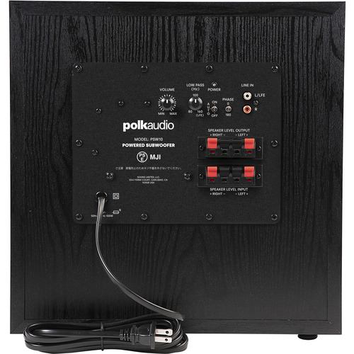 POLK PSW10 サブウーファー ポーク ブラックアッシュ【受注生産