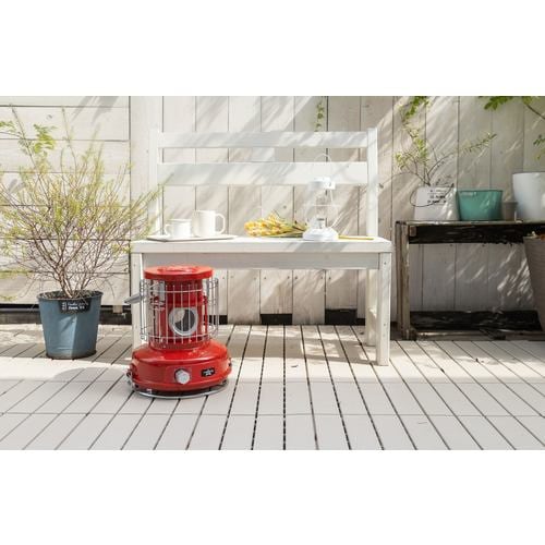 日本エーアイシー SAG-BF02C(R） ポータブルガスストーブ レッド