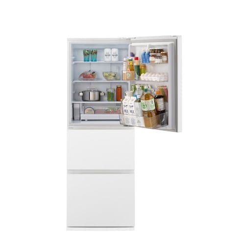 パナソニック 冷蔵庫 326L 右開き 3ドア 幅60cm うす型 シンプル