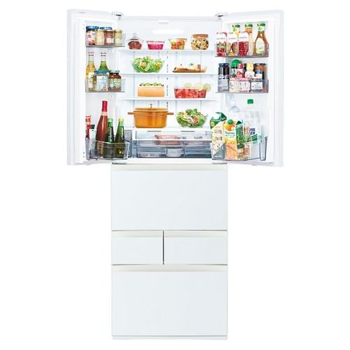 東芝 冷蔵庫 462L 観音開き 6ドア 幅65cm 摘みたて野菜室 速鮮チルド