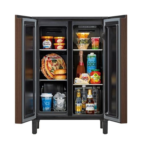 100運搬取付無料！シルバー純正AQUA2ドアコンパクト冷蔵庫！完動品超美