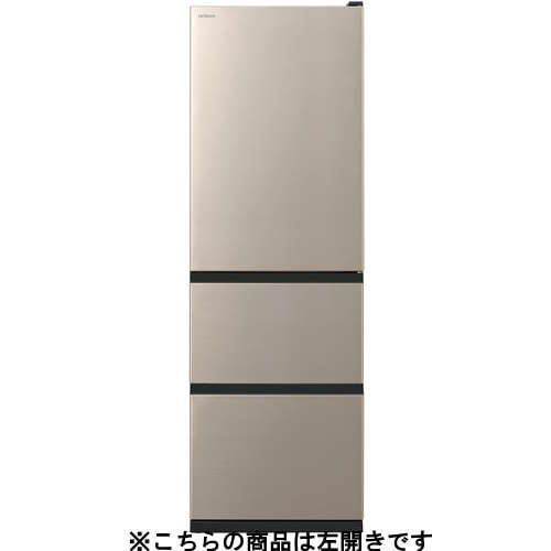 REFAGE YRZ-F32K 3ドア冷蔵庫 REFAGE 319L 右開き ホワイト【DD