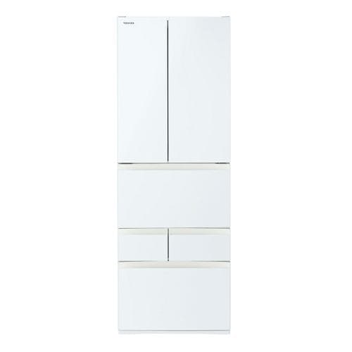 東芝 冷蔵庫 551L 観音開き 6ドア 幅68.5cm 摘みたて野菜室 速鮮チルド