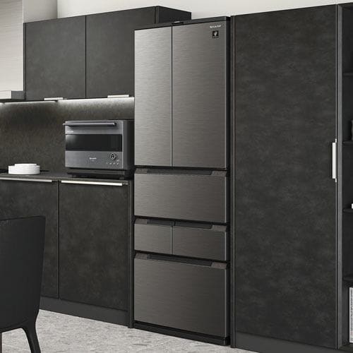 シャープ SJ-MF46K プラズマクラスター冷蔵庫 (457L・フレンチドア) W