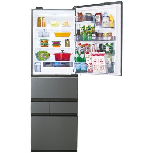 東芝 GR-V450GT(TH) 5ドア冷凍冷蔵庫 (452L・右開き) フロスト