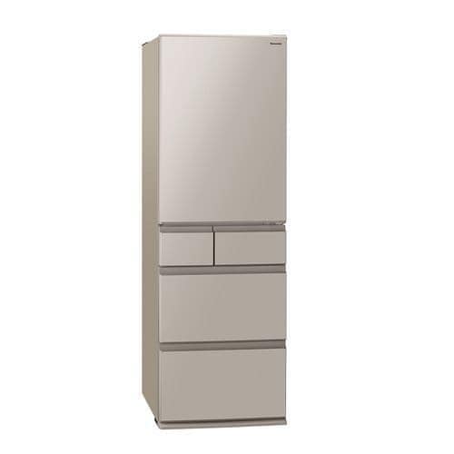 パナソニック 冷蔵庫 406L 右開き 5ドア 幅60cm ワンダフルオープン 微