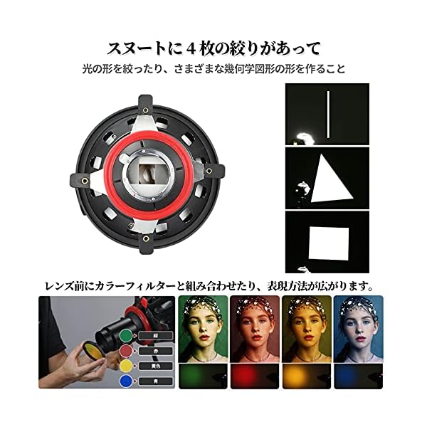 ヤマダモール | SOONPHO コニカルスヌート 円錐型 光学スヌート 85mm