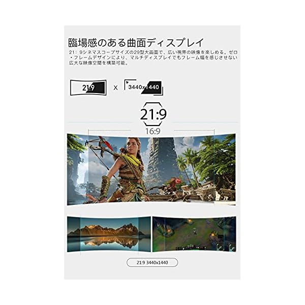 ヤマダモール | HKC ゲーミング モニター TG34C3U 34インチ/21:9 超