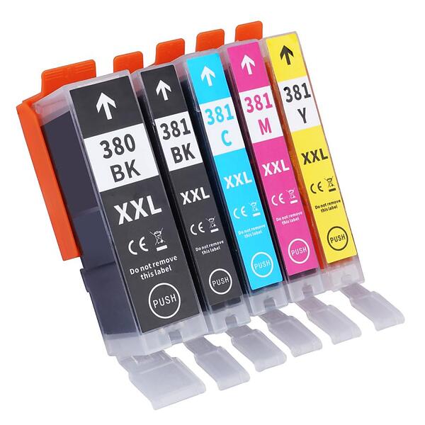 ヤマダモール | キャノン インクカートリッジ 5色セット 互換インク 大