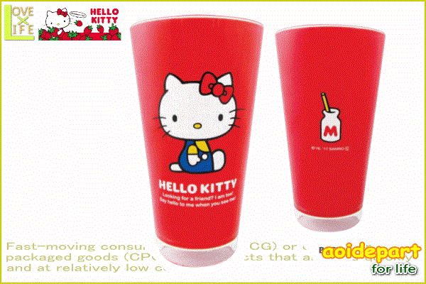 ヤマダモール | 【ハローキティ】アクリルタンブラー【L】【レッド
