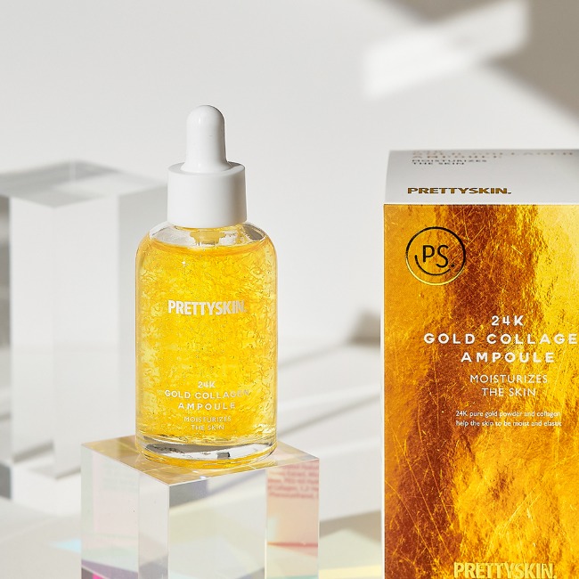 24K Gold Collagen Ampoule - Prettyskin