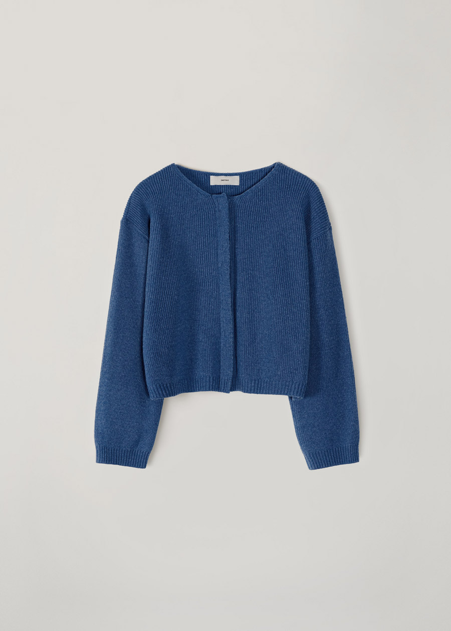 hidden crop cardigan | OHOTORO