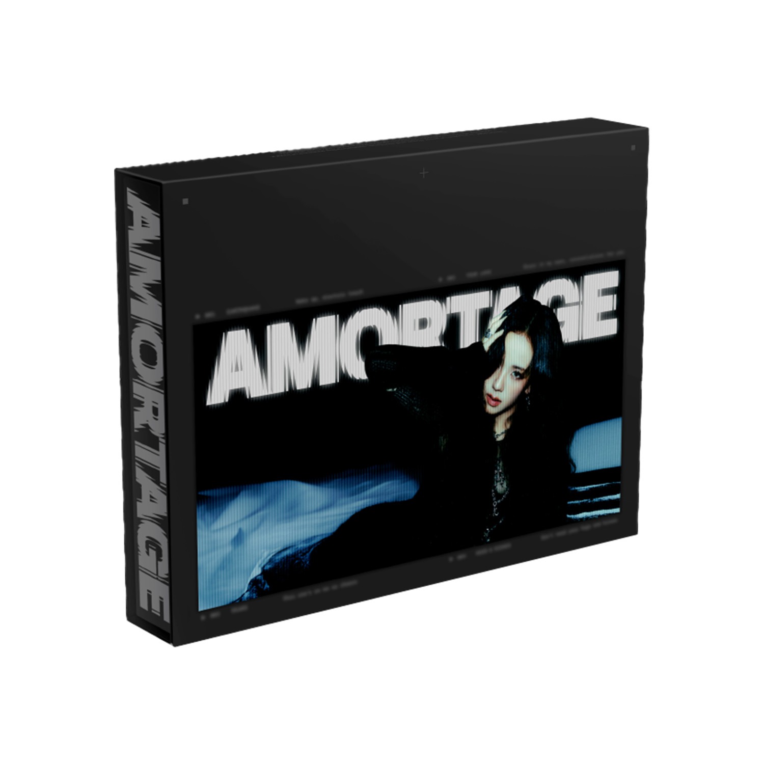 JISOO Mini Album [AMORTAGE] DELUXE EDITION BLACK Ver. - YG SELECT