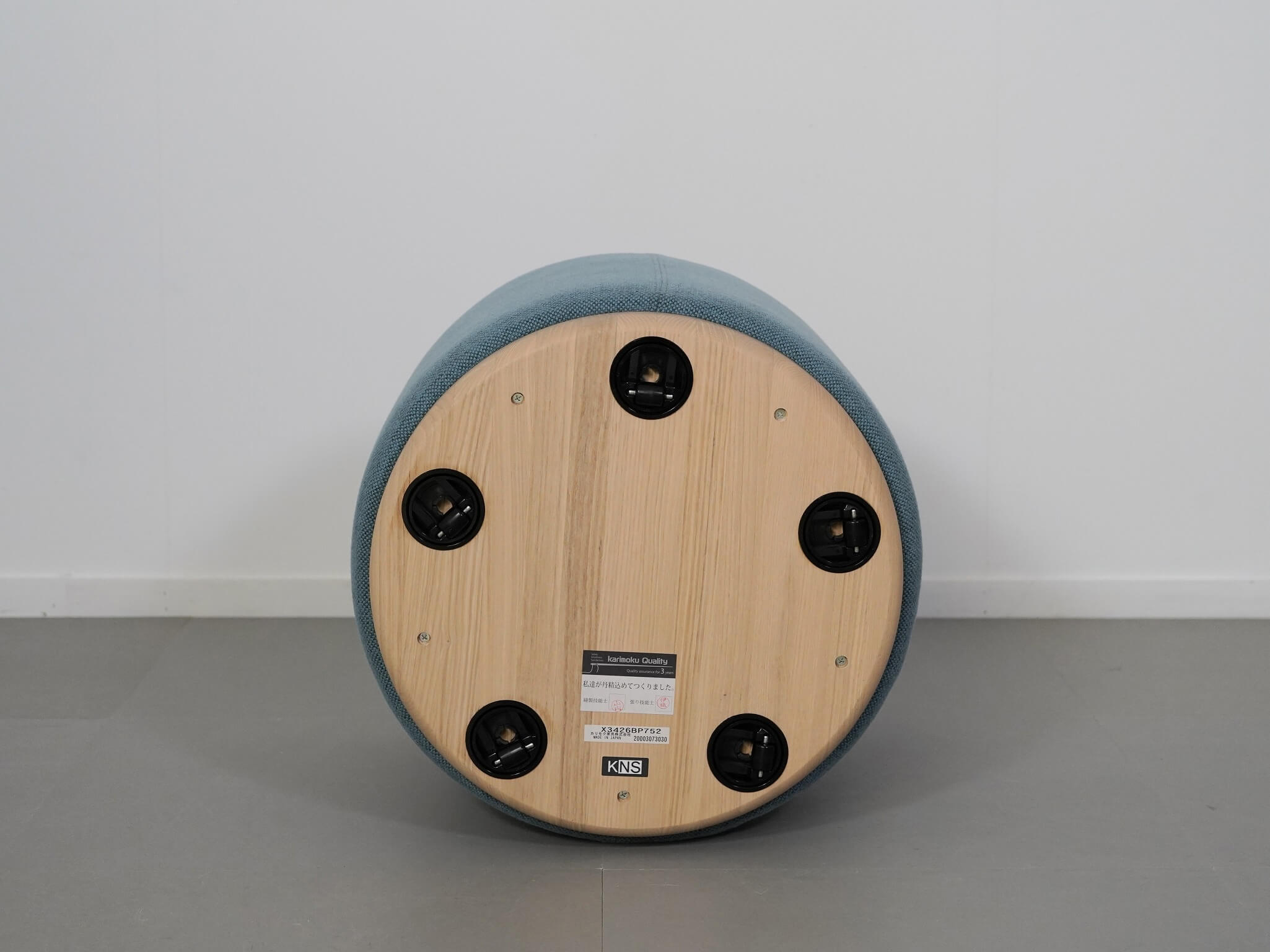 エレファント プーフ タスク スツール オットマン キャスター付