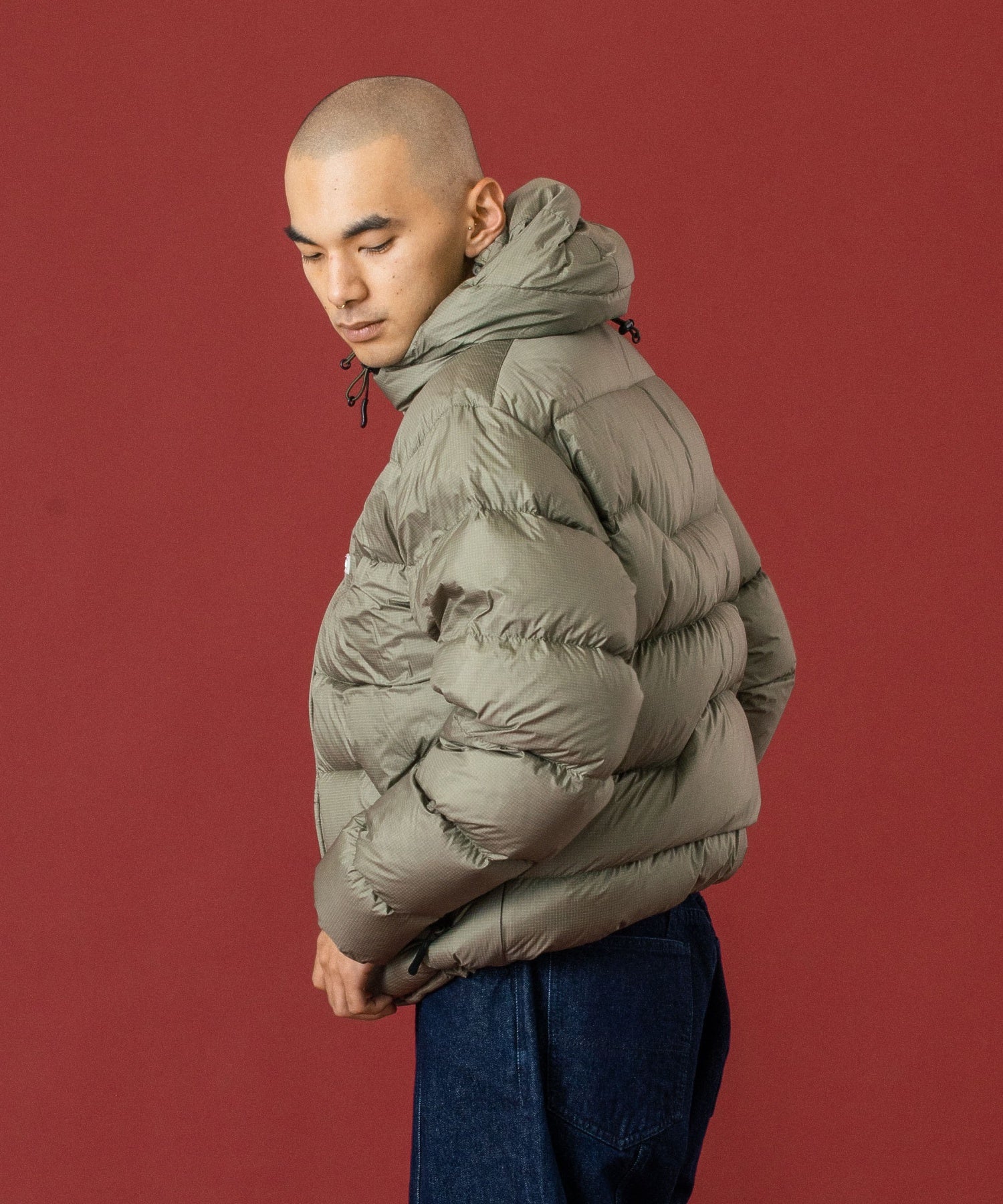 RIPSTOP HOODED DOWN JACKET – calif（カリフ）公式サイト