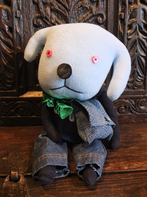 ボビーダズラー（Bobby Dazzler） ” INU and DENIM PANTS and BAG（L