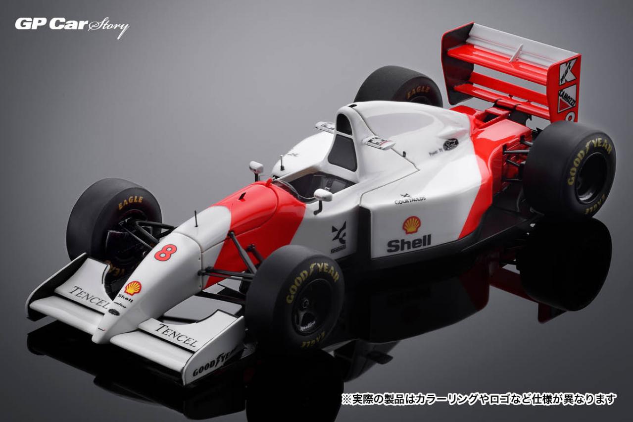 アイルトン・セナ最後のF1優勝マシンをミニチュアカーとして限定販売