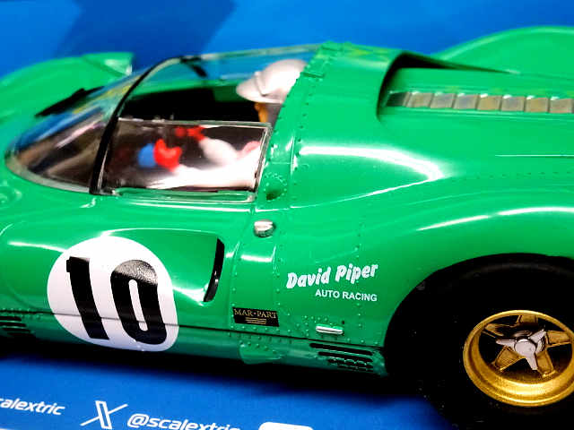Scalextric 1/32 ｽﾛｯﾄｶｰ C4491◇ Ferrari 330 P4 Green. David Piper