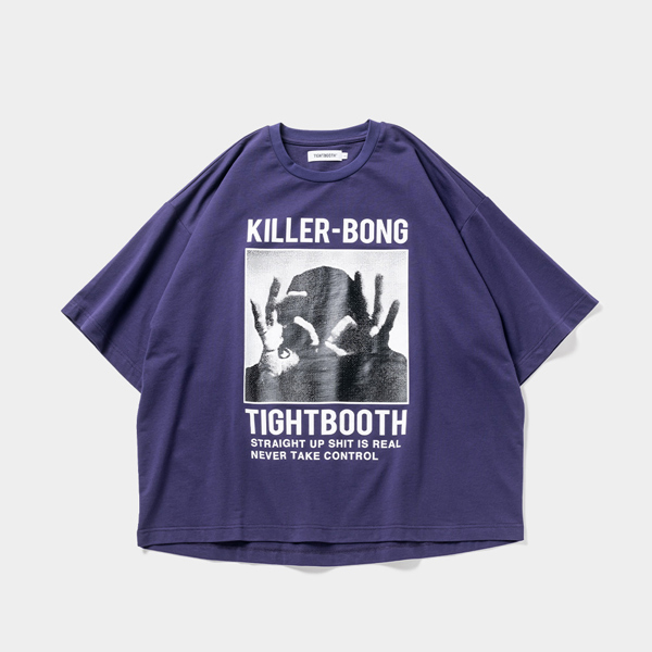 HAND SIGN T-SHIRT / TIGHTBOOTH × KILLER BONG | BLACK SMOKER RECORDS