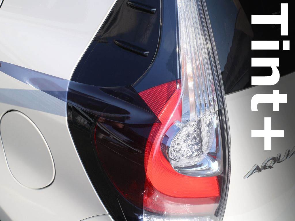 Tint+ トヨタ アクア NHP10 後期 テールランプ 用 Type6 (スモーク