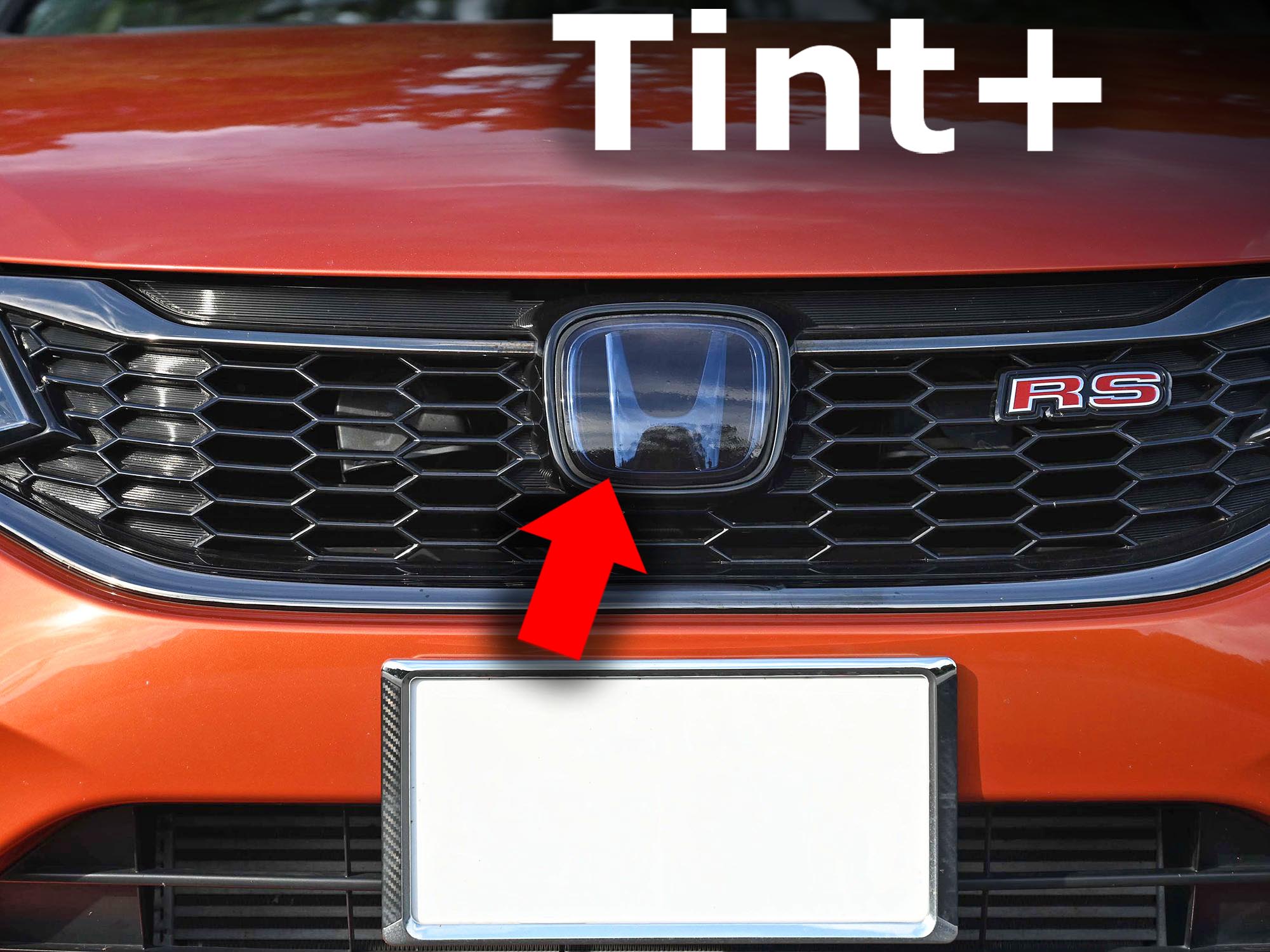 Tint+ ホンダ ジェイド FR4/FR5 後期 フロントエンブレム 用 (スモーク