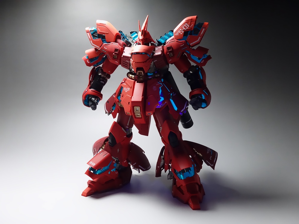 全塗装【プレミアムプラス完成品】バンダイ MG 1/100 サザビー Ver.Ka