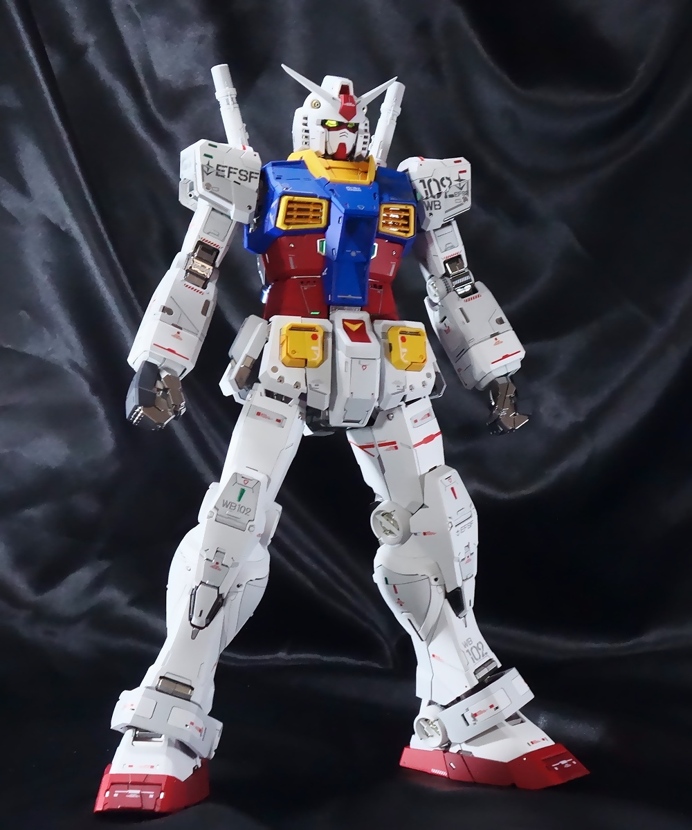 全塗装【プレミアムプラス完成品】バンダイ PG UNLEASHED 1/60 RX-78-2