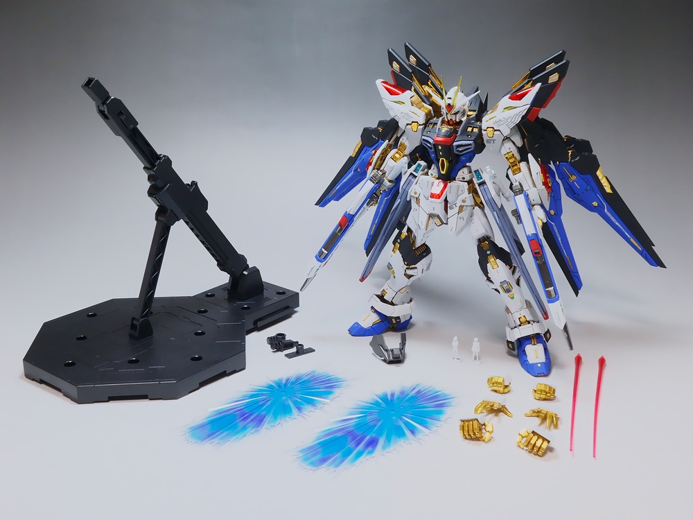 全塗装【プレミアムプラス完成品】バンダイ MGEX 1/100 ストライク